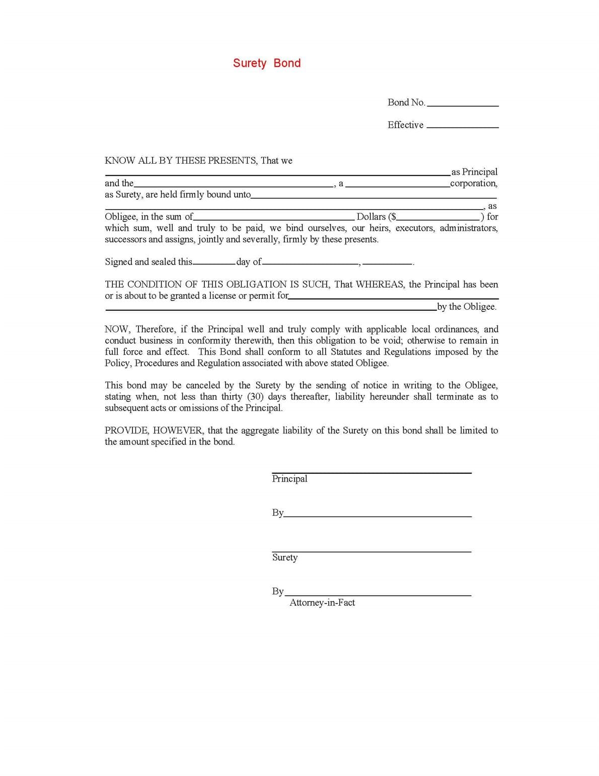 Surety Bond Worldwide Insurance Specialists, Inc Surety Information